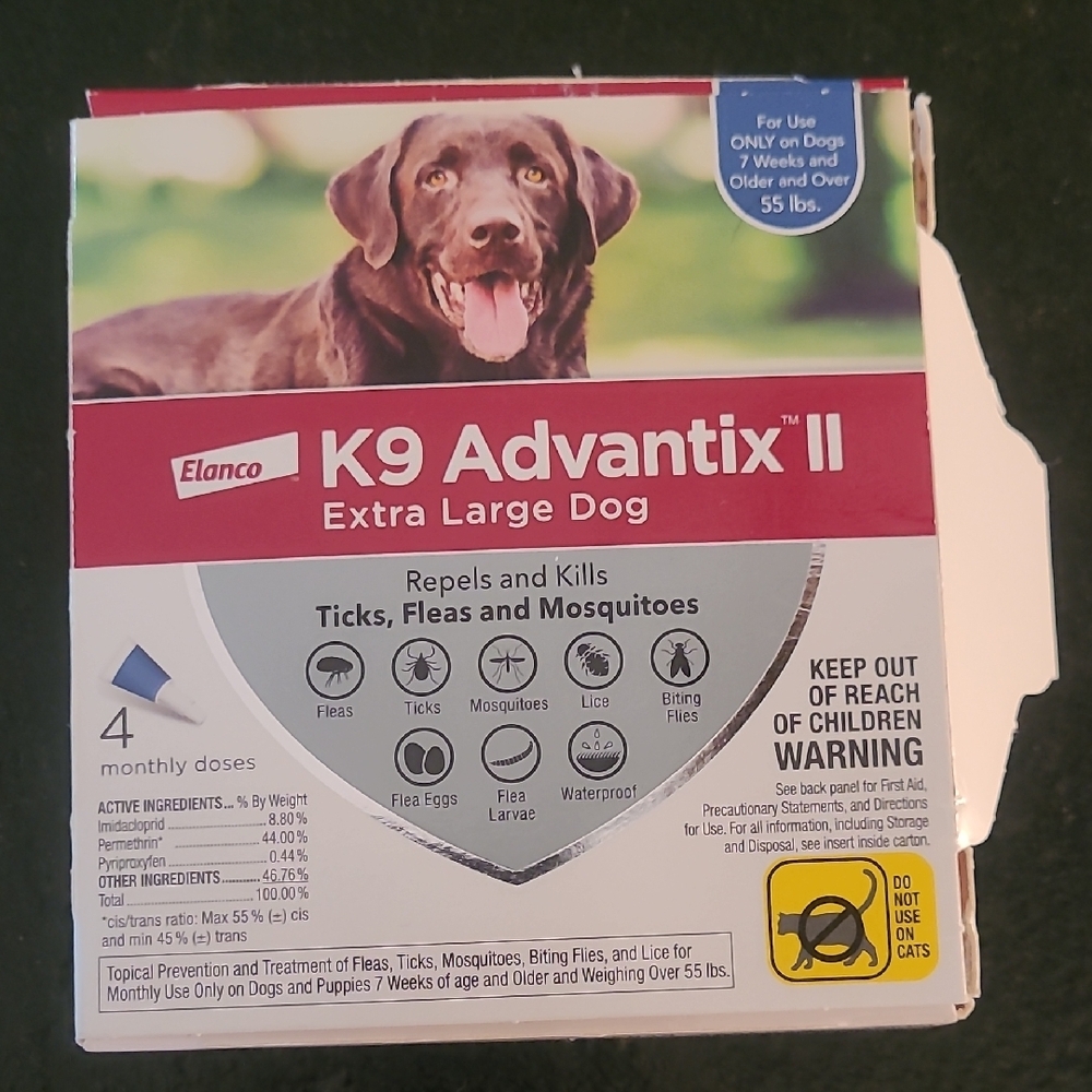K9 Advantix II Extra Large Dog Flea Treatment